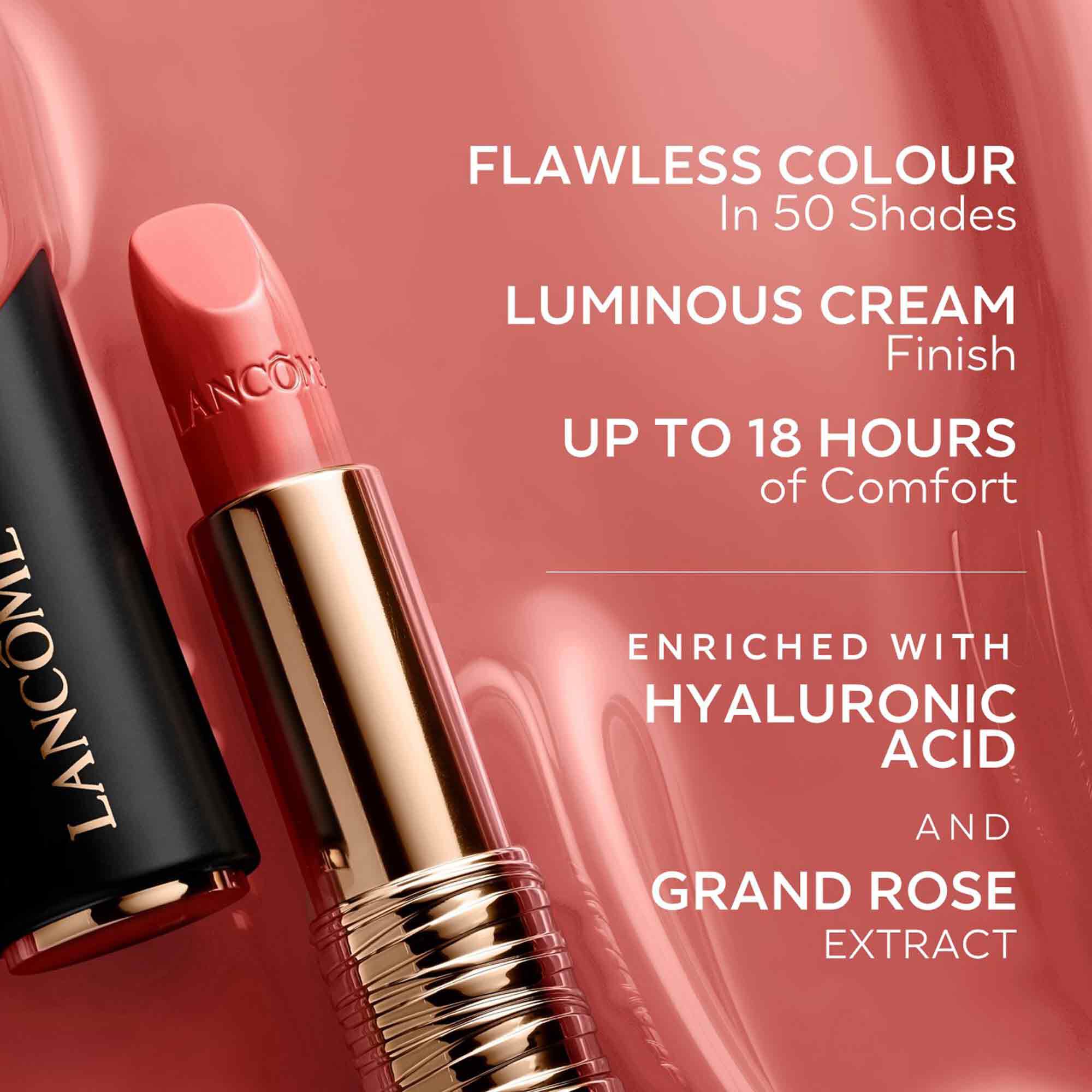 L'ABSOLU ROUGE CREAM - גימור קרמי וזוהר