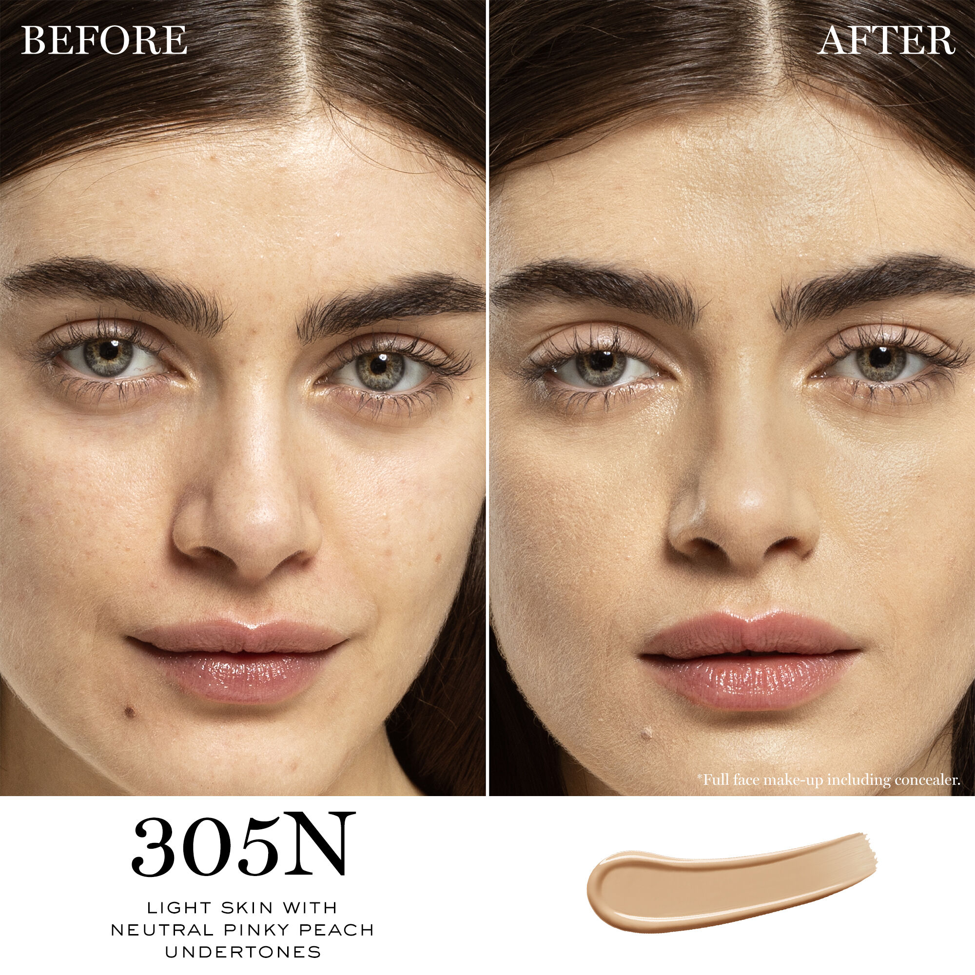 TEINT IDOLE ULTRA WEAR CARE & GLOW SERUM CONCEALER - טיינט אידול סרום קונסילר