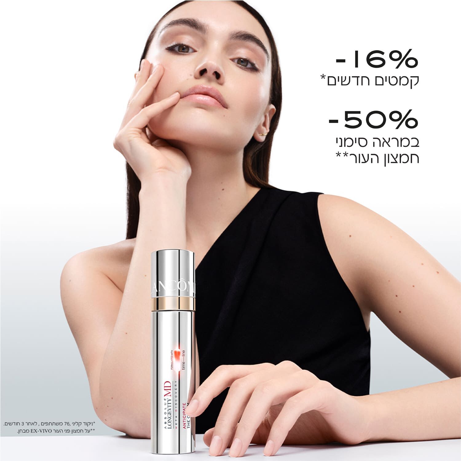 Absolue Longevity MD Anticipate CREAM - קרם פנים לטיפול בסימני גיל לפני הופעתם