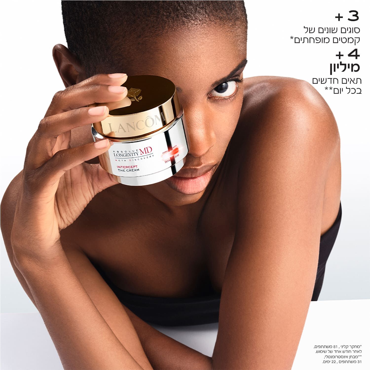 Absolue Longevity MD INTERCEPT CREAM - קרם פנים לטיפול במראה סימני הגיל עם הופעתם